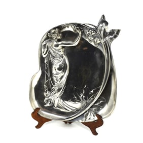 A WMF figural tray circa 1905