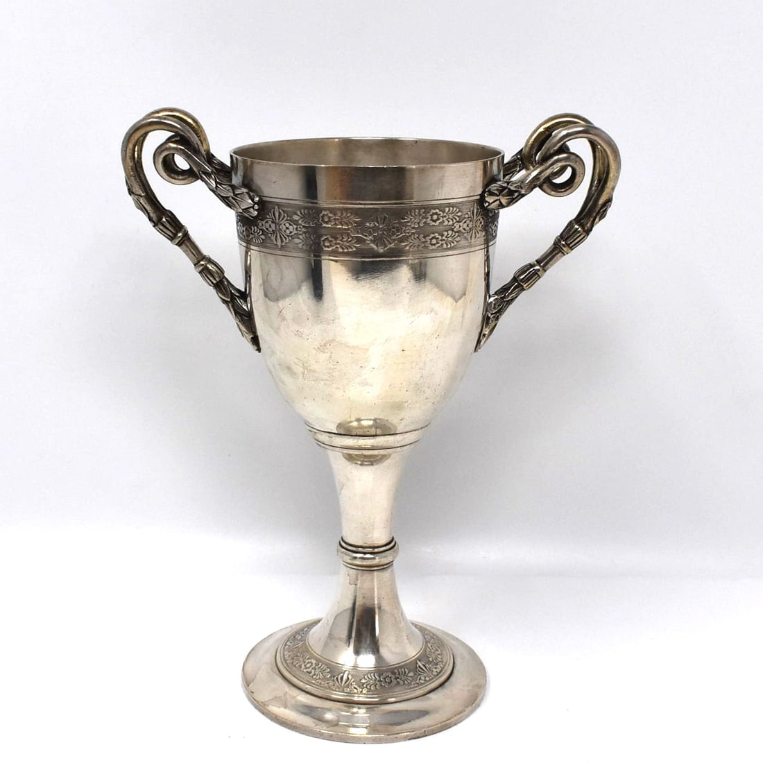 Antique French silverplate chalice by adolphe Boulenger, Paris (1 of 15)