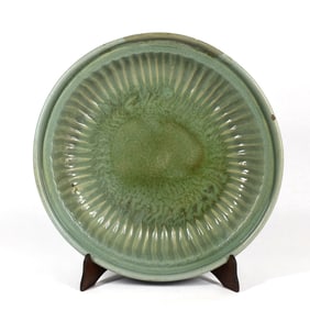 A Chinese Longquan celadon charger