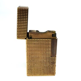S.T. Dupont, gold-plated lighter