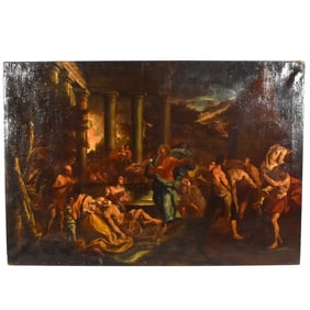 Continental School, 17th/18th century, Biblical scene