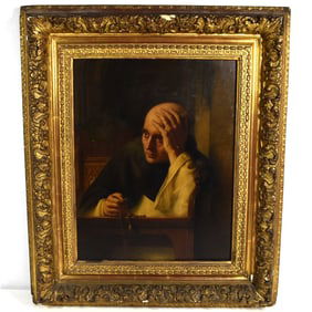 Solomon Alexander HART (British, 1806-1881), Monk in prayer