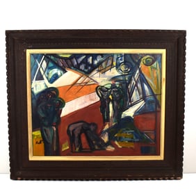 Victor THALL (1902-1983), Circus scene