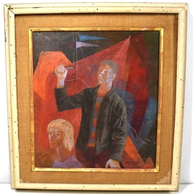 Hazel JANICKI (1918-1976) 'Holiday' 1952
