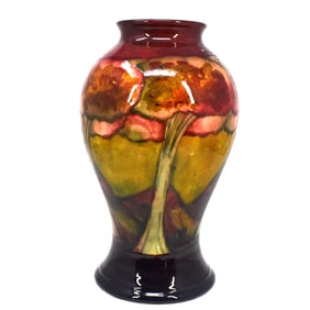A Large Moorcroft Eventide Landscape pattern pottery vase, C. 1925