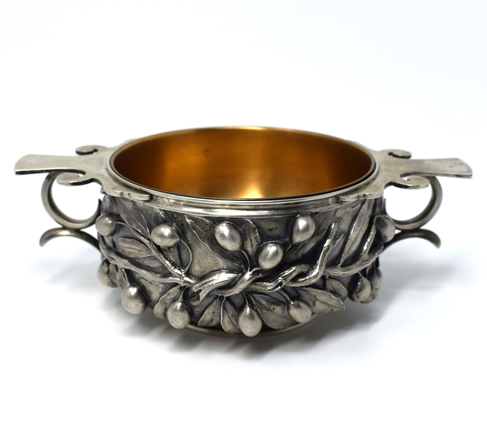 Silved bronze Boscoreale skyphos cup model (1 of 14)