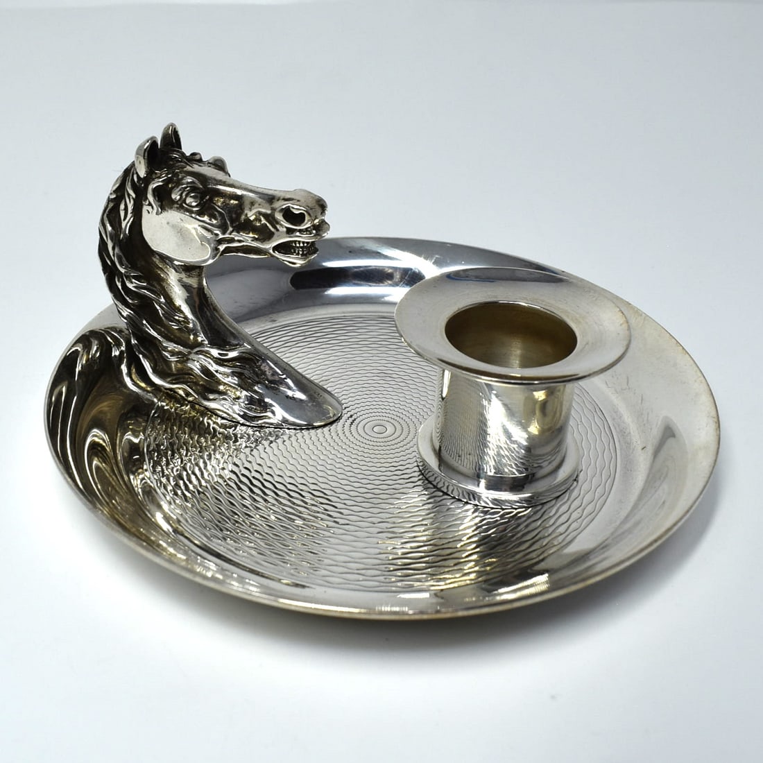 HERMES, Ravinet d'Enfert & Cie Horse head candle holder circa 1965 (1 of 11)