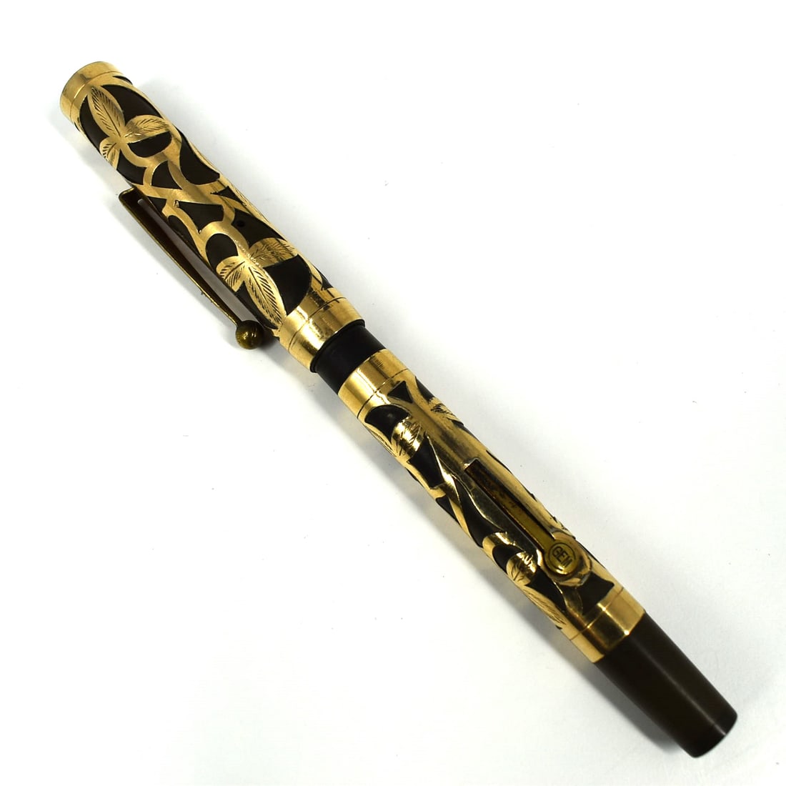 A vintage 14K gold filled overlay fountain pen (1 of 10)
