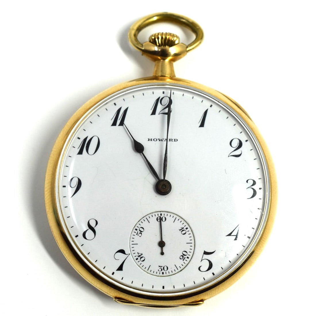 Antique E. Howard Watch Co. 14K yellow gold pocket watch (1 of 15)