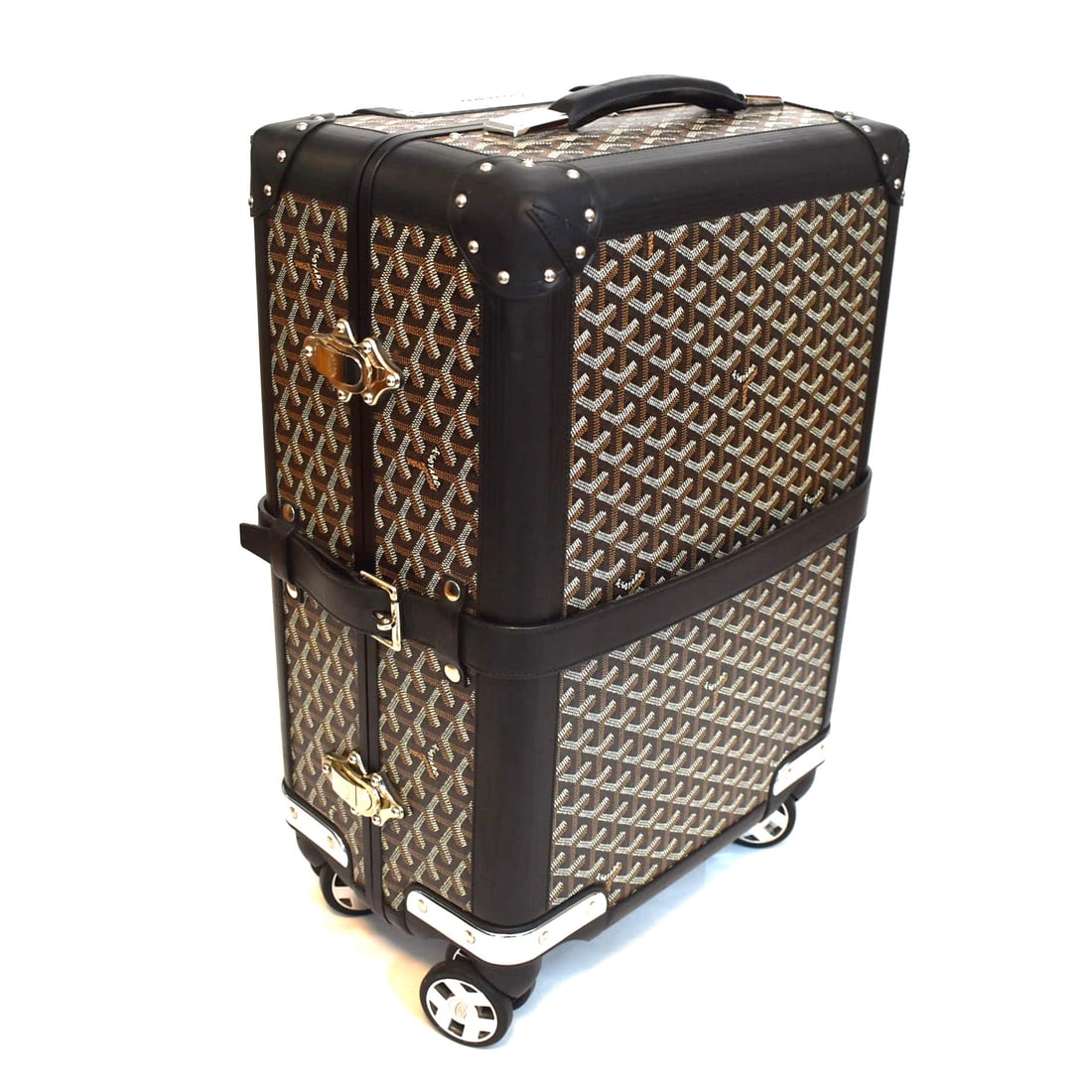 GOYARD Bourget PM Trolley case, black (1 of 19)