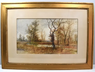 Francis Stayman MEDAIRY (1856-1930) landscape watercolor