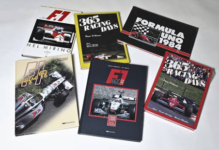 6 Libri Annuari di Formula 1 anni 1984-1986-1987-1988-1998-1999 (in Italiano): 6 Annuari di Formula 1 anni 1984-1986-1987-1988-1998-1999 (in Italiano)