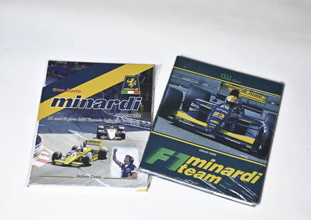 2 Libri Minardi (lingua italiana): Titoli: F1 Minardi Team Minardi racconta