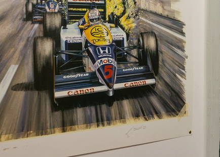 Litografia Mc Neill 1993: Litografia Mc Neill 1993, 19/275 - Gran Premio Australia G.P. Nigel Mansell, Williams FW11 Condizioni: eccellenti Category: litografia Style&Period: XX secolo Creator: Mc Neill Limited Edition 