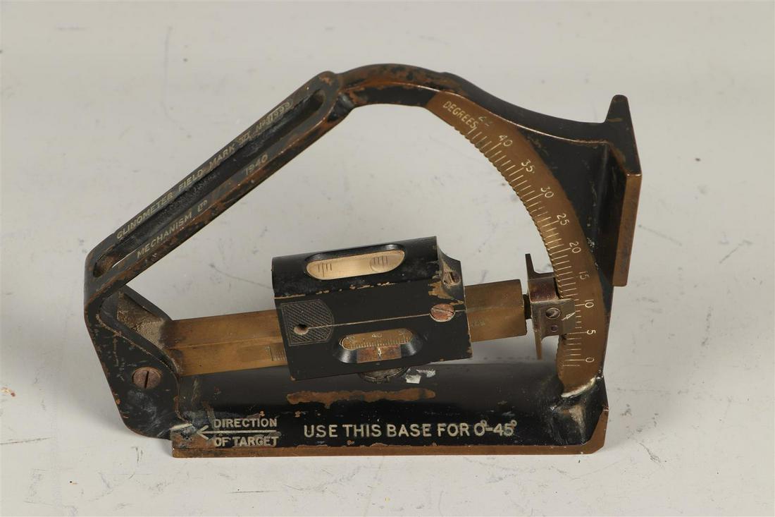 A Clinometer Field, Mark V No. 1999. England, circa 1940. H (1 of 2)