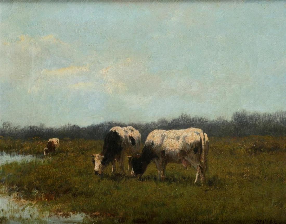 Hermanus Adrianus Charles "Herman" Bogman (1890-1975) Cows (1 of 4)