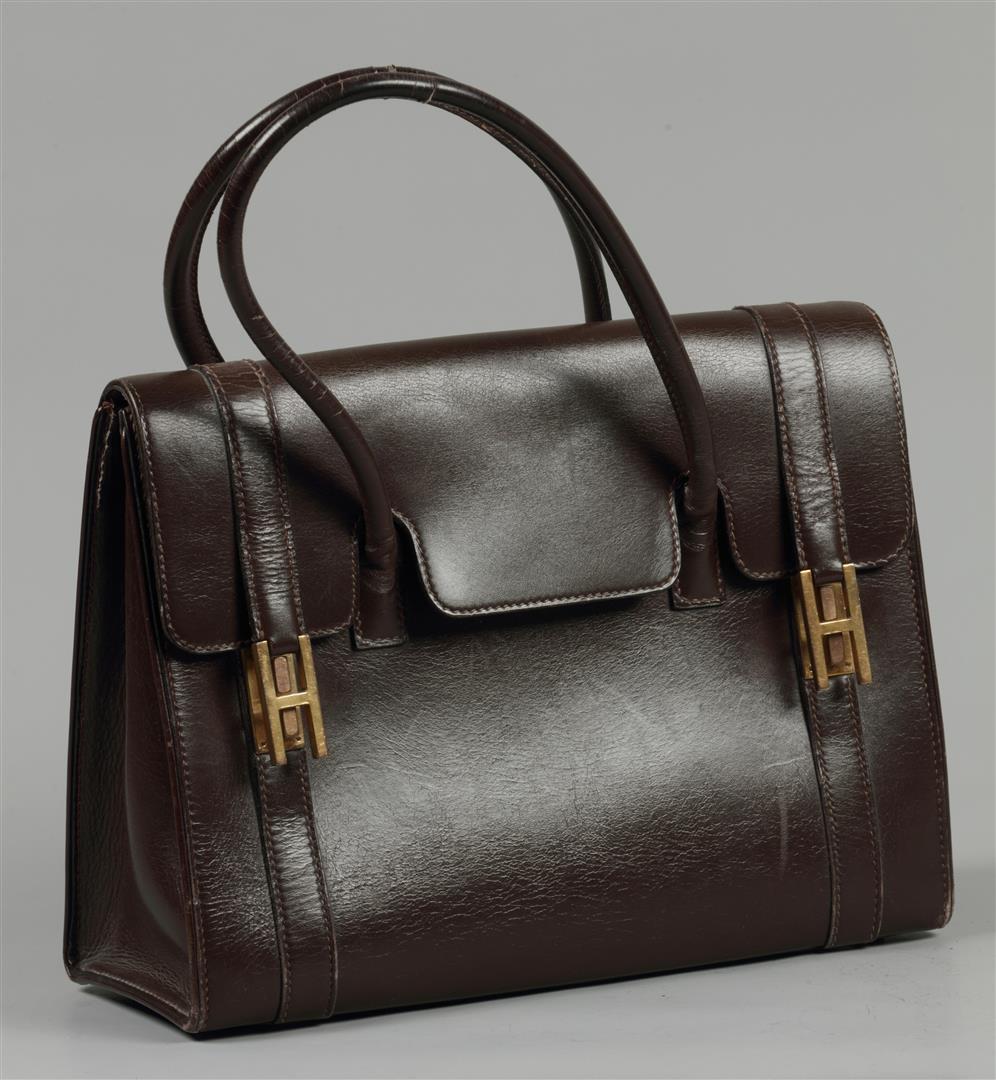 A vintage HermÃ¨s ladies bag / handbag. 20,5 x 26 x 11 cm. (1 of 2)