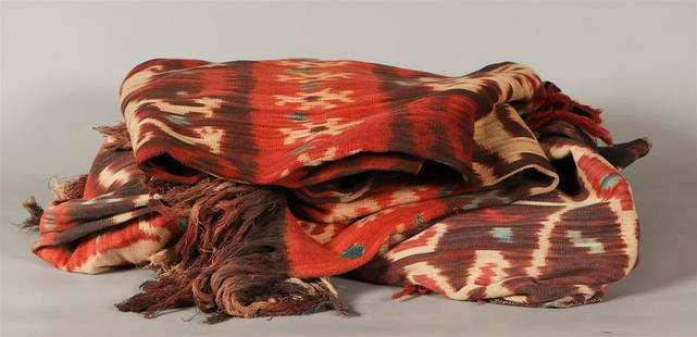 A lot of various Itak cloths. Indonesia, 1st half 20th cen: A lot of various Ikat cloths. Sumba Islands, Indonesia, 1st half 20th century.