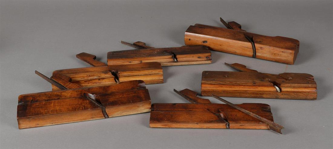 A lot of antique block planes. First half of the 20th century. (1 of 1)