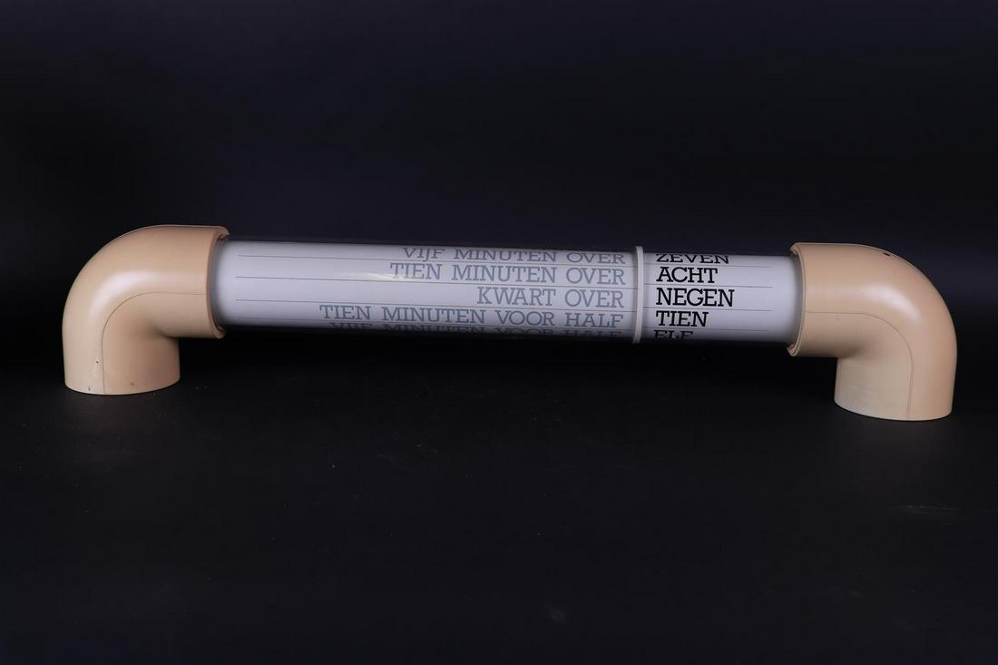 Hans Muller and Hans van Dongen for NeXtime, The Word Clock, 1982. (1 of 3)