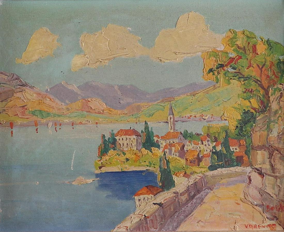 A lot consisting of (2) various paintings. Diverse afmetingen (1 of 8)