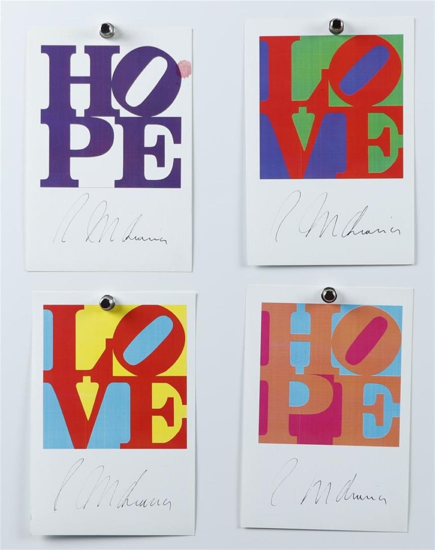 Robert Indiana (New Castle, Ind. 1928 - 2018 Vinalhaven, Maine, USA) (after) (1 of 3)