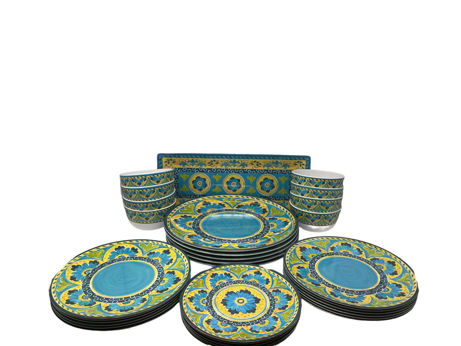 Set of Certified International Mexican Tile Dinnerware (1 of 3)