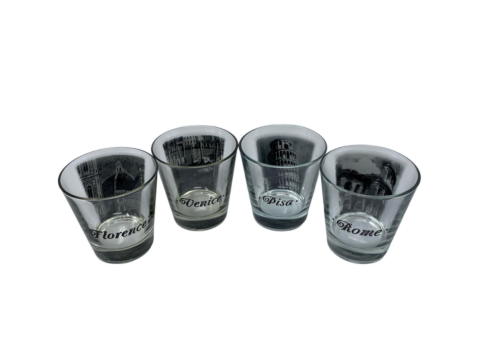 Set of Four Collector Italian Cerve Cups (1 of 8)