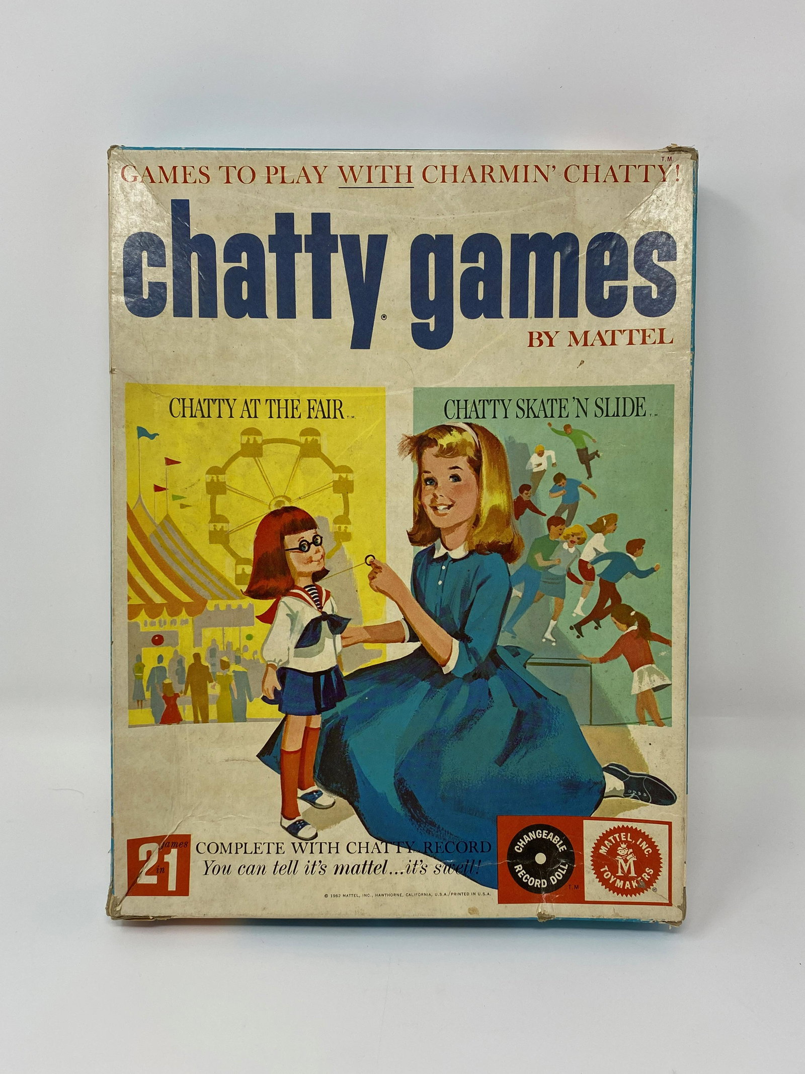 Vintage Chatty Games by Mattel: Preowned Vintage Chatty Games by Mattel