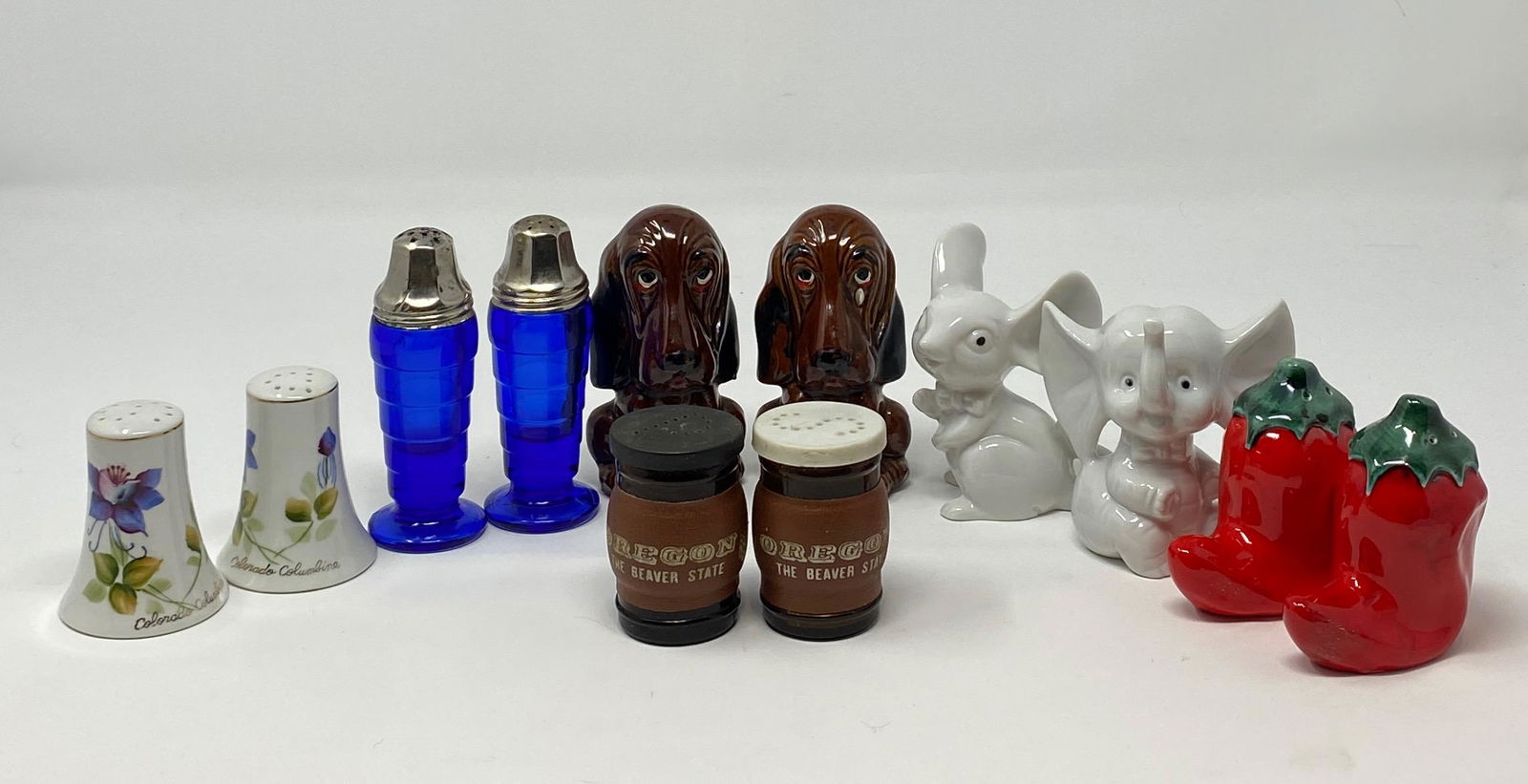 Collection of Vintage Salt and Pepper Shaker Sets (1 of 6)