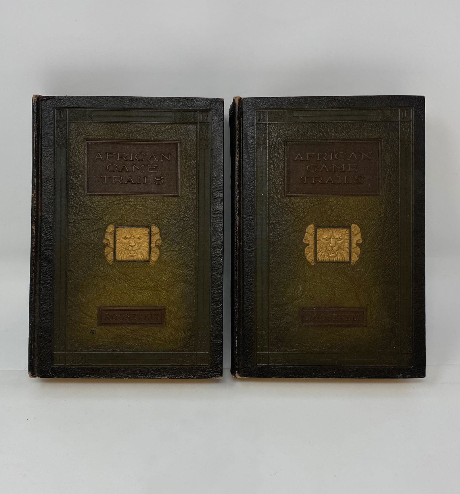 Antique Scribner's African Game Trails I and II by Theodore Roosevelt (1 of 6)