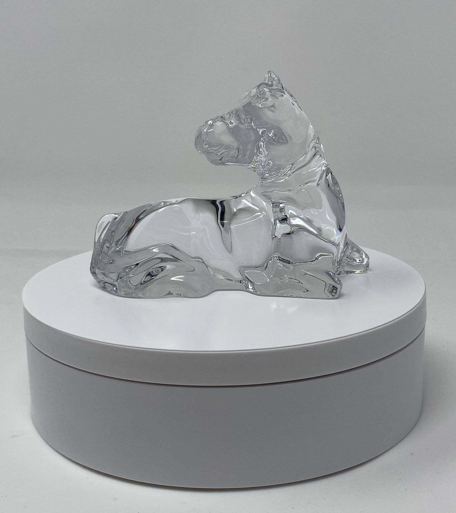 Baccarat Crystal Horse Art Glass: Baccarat Crystal Horse Art Glass