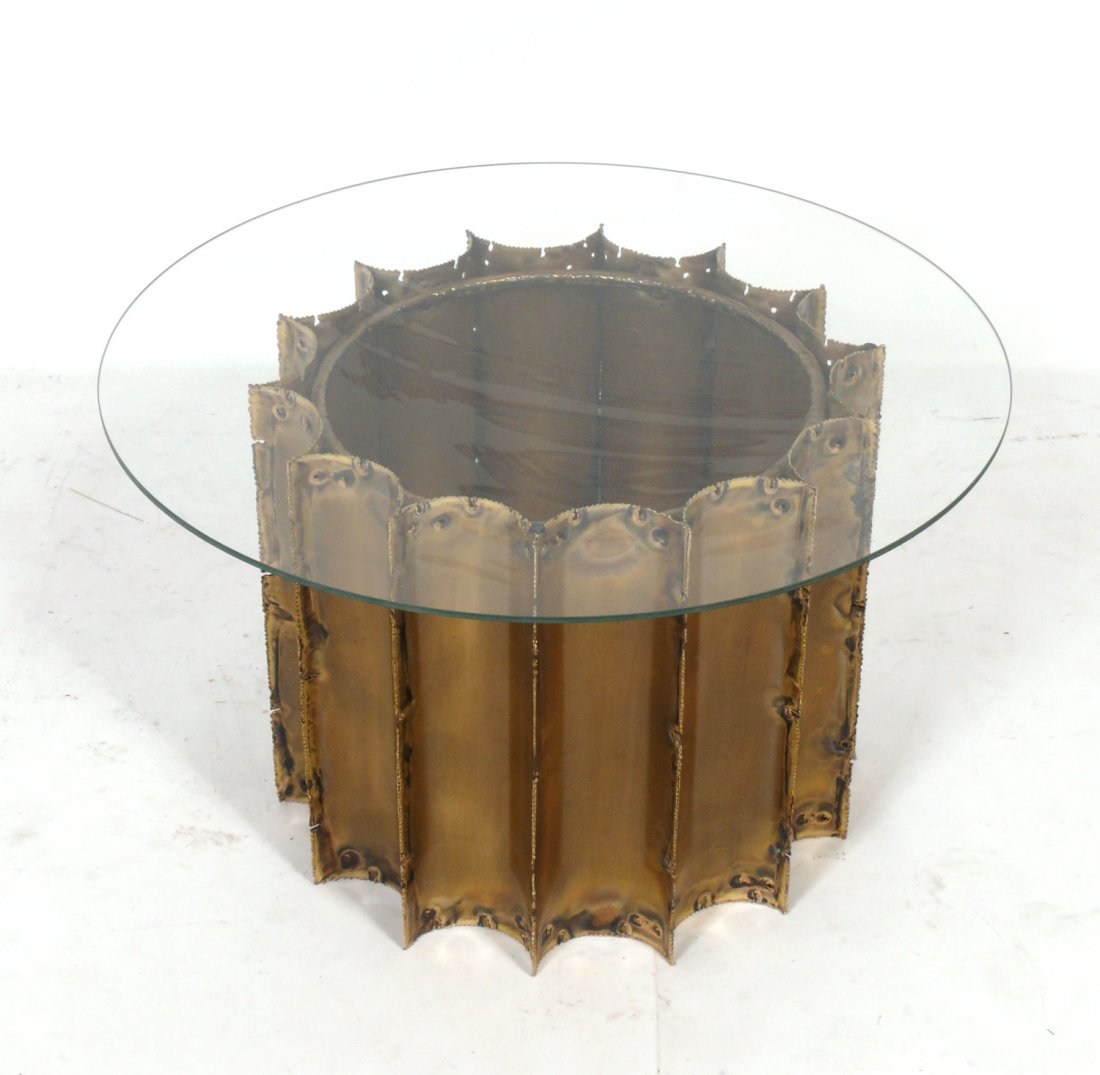Silas Seandel Brass Coffee Table (1 of 4)