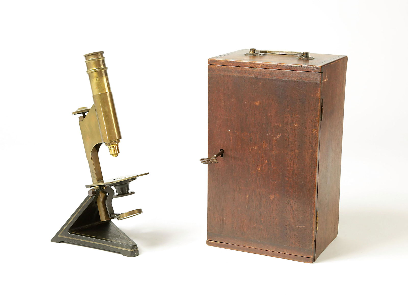 A Beck 'Star' Compound Monocular Microscope, Ca 1885 (1 of 6)