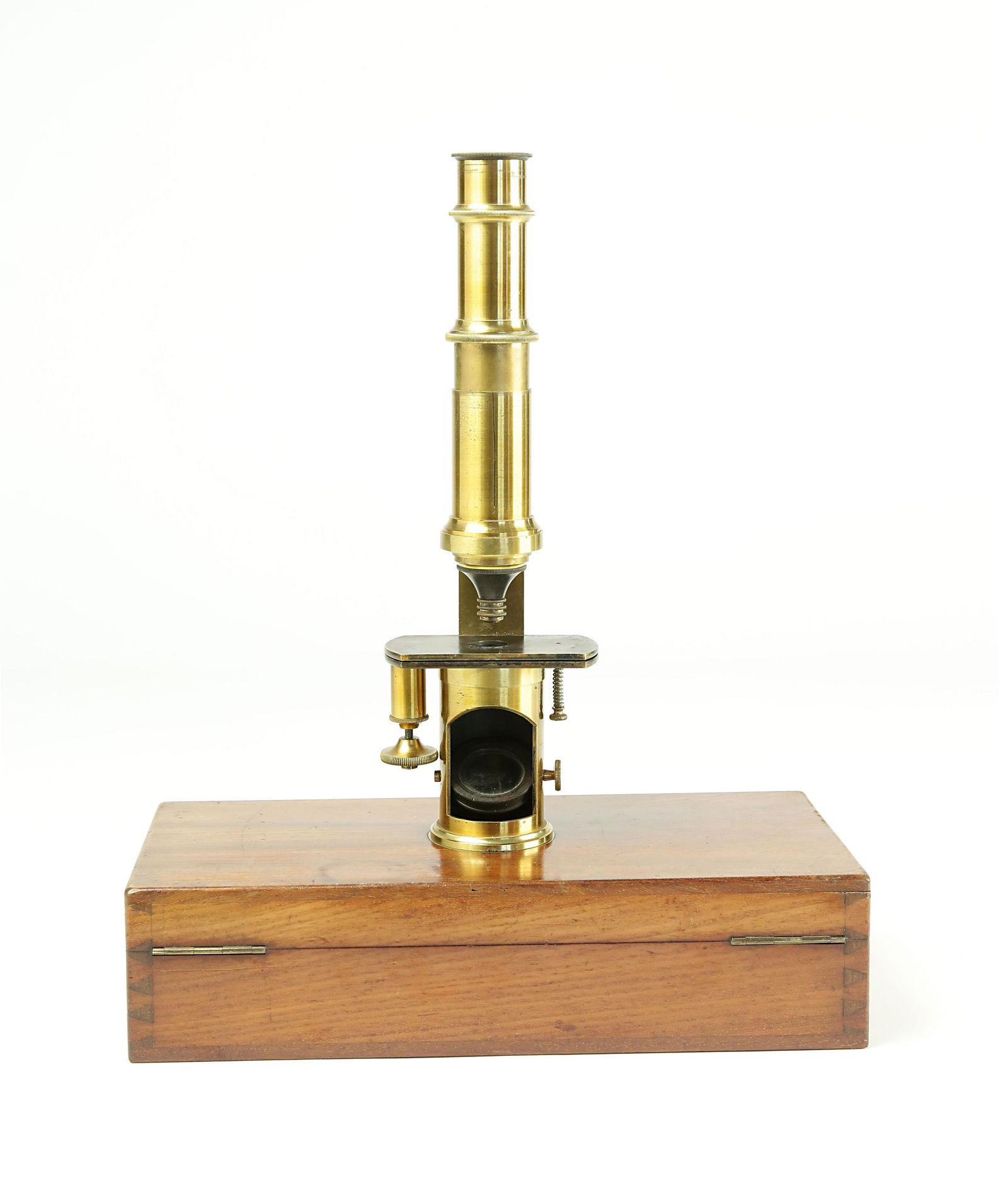 A Very Rare Signed Drum Microscope, by Pierre Ambroise Richebourg (1810-1873) (1 of 5)