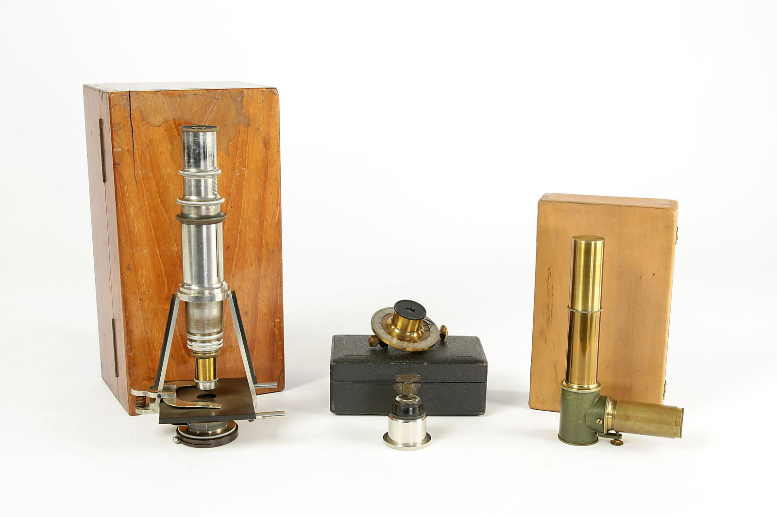 A Monocular Microscope and Microscope Accessories (1 of 5)