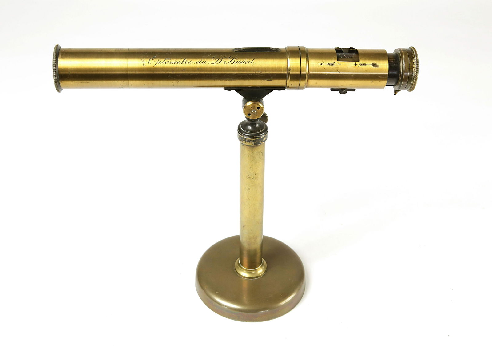 A Brass Optometer by Dr. Jules-Antoine Badal, Ca. 1876. (1 of 3)
