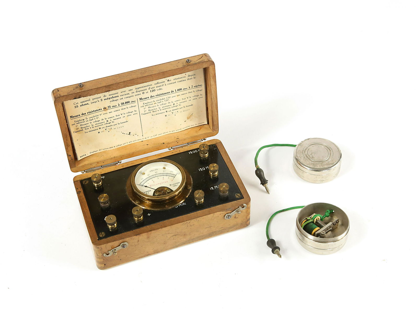 A French Analog Multimeter, Ca. 1900 (1 of 3)