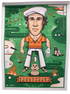 SUPER RARE "CADDYSHACK" PRODUCTION SAMPLE MOVIE SHEET LITHOGRAPH