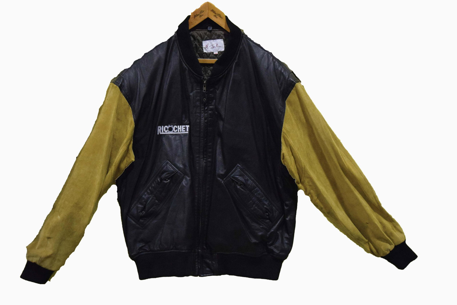 "RICOCHET" CAST CREW ONLY JACKET SUEDE LEATHER (1 of 1)