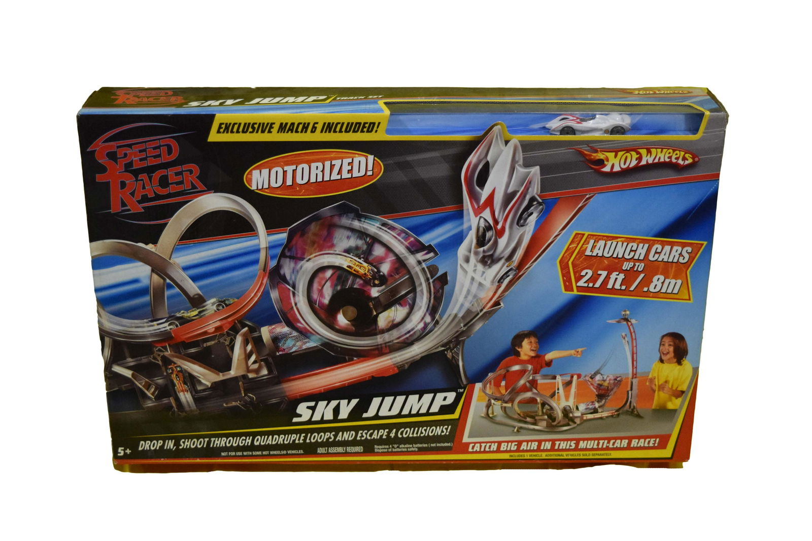 "SPEED RACER" SKY JUMP MOTORIZED TOY RACE GAME (1 of 2)