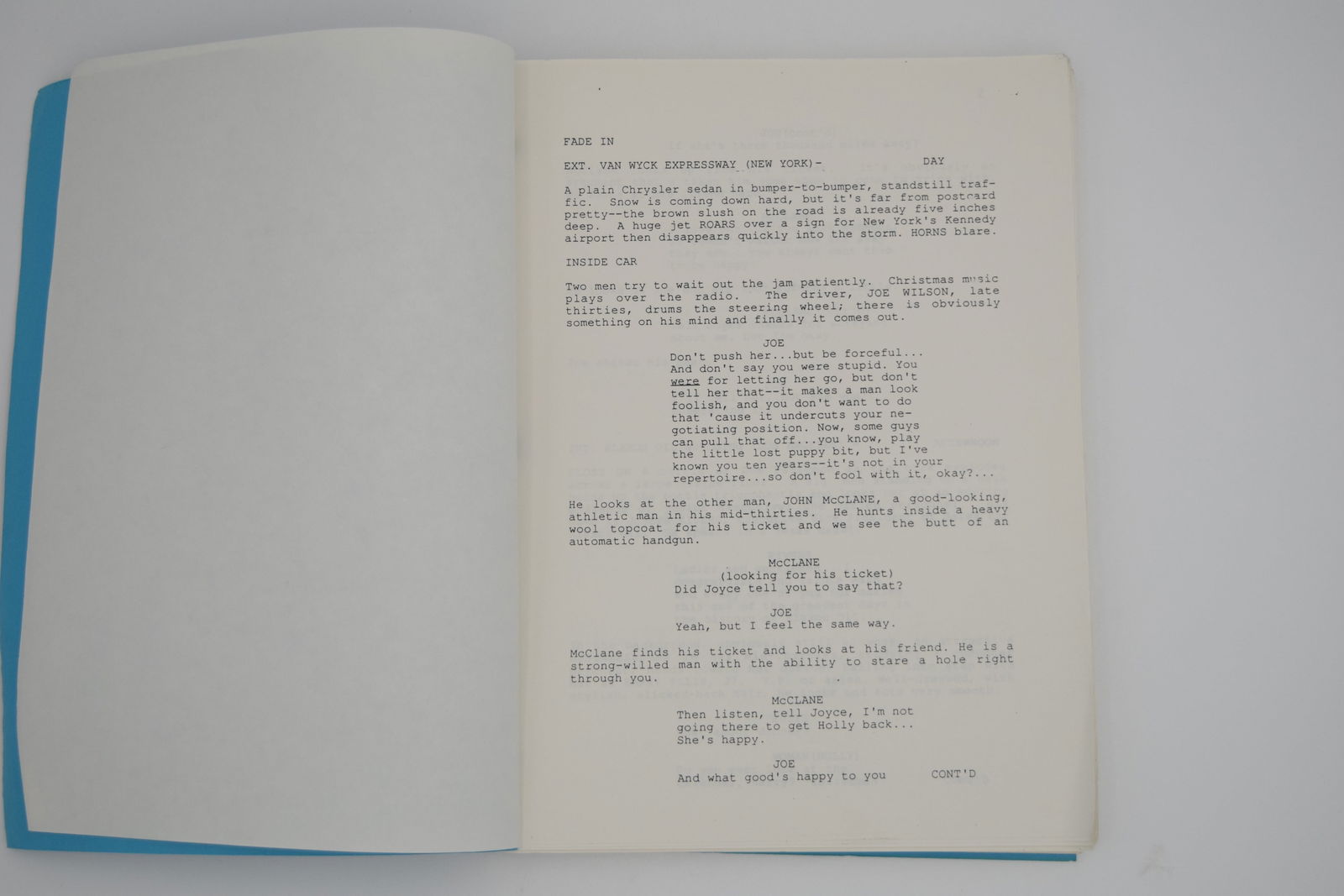 "Nothing Lasts Forever" aka "Die Hard" Working Title Script - 3