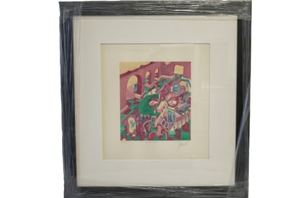 "LIZARD BOARD" BY JERRY GARCIA - SIGNED BY JERRY GARCIA