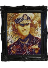 "KING OF POP" PRINCE WILLIAM ORIGINAL PAINTING BY ARTIST ZOOBS
