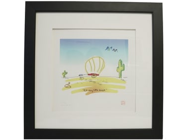 "GIT ALONG LITTLE DOWGIE" LITHO BY JOHN LENNON