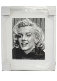 MARILYN MONROE DIAMOND DUST PORTRAIT BY KEIKO