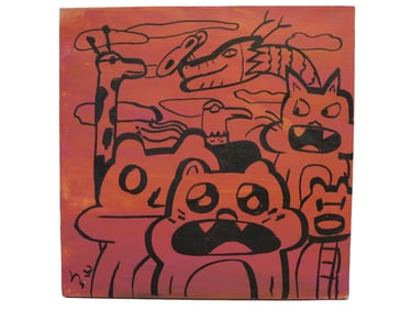 ORIGINAL PAINTING BY ARTIST N-SQUARED (N2)