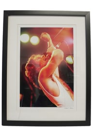 "FREDDIE MERCURY" PHOTOGRAPH BY RICHARD E. AARON 1976