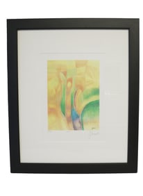 "NUDE" LITHO BY JERRY GARCIA SIGNED