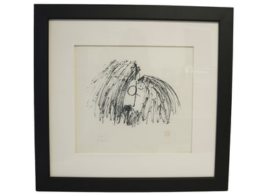 JOHN LENNON LITHOGRAPH "STARTING OVER AGAIN"